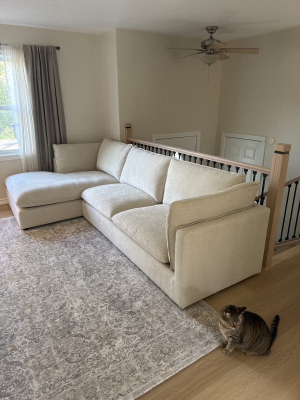 Frederick Fabric Corner Sectional Lounge
