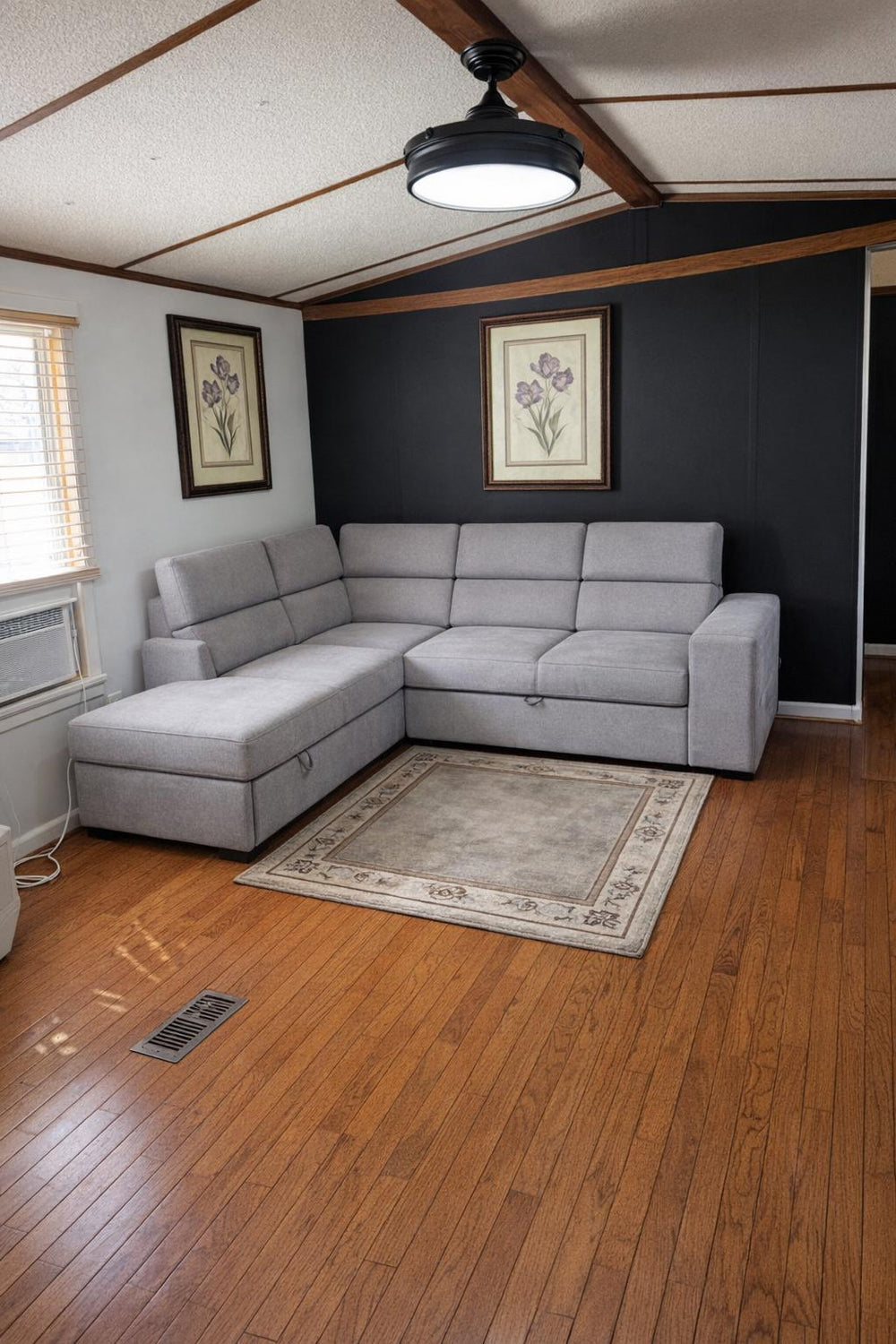 Finn Fabric Sectional Lounge Bed