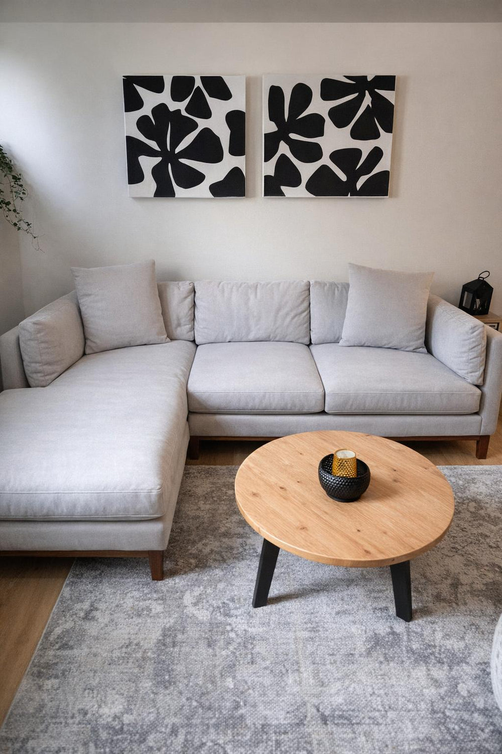 Bergen Fabric Sectional Lounge