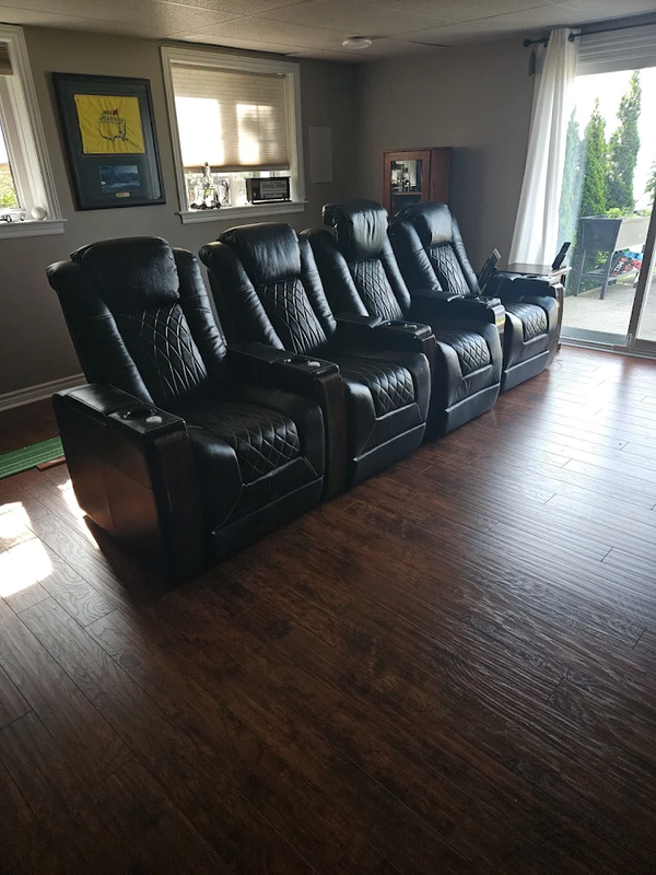 Tuscany XL Ultimate Home Theater Lounge