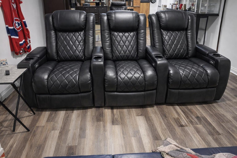 Tuscany Heat & Massage Home Theater Lounge
