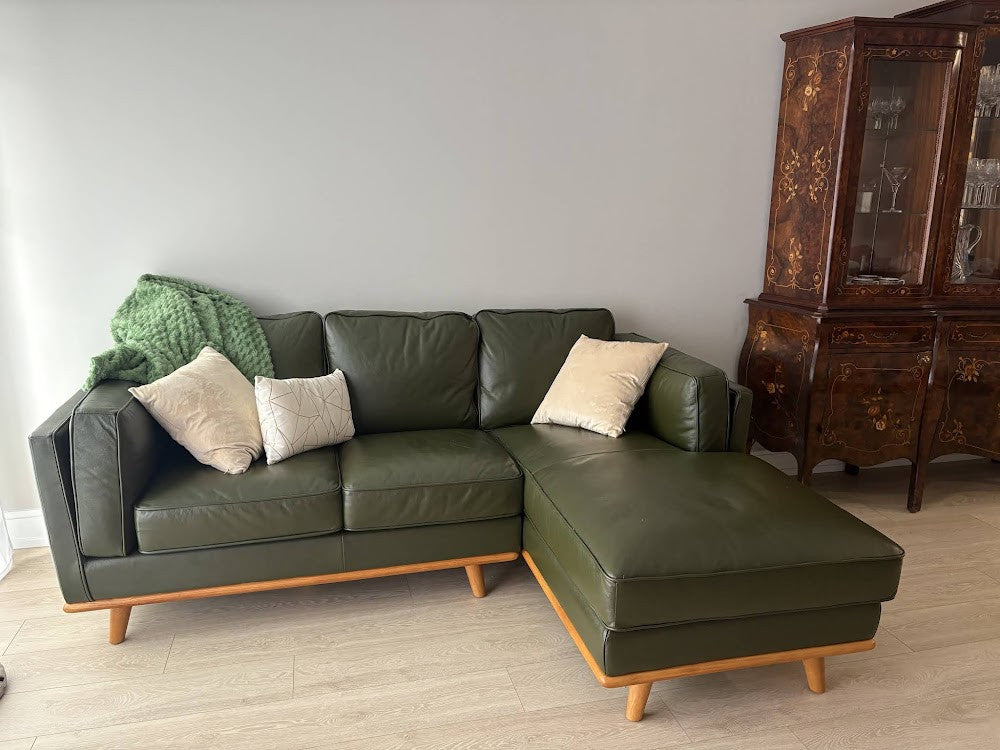 Artisan Leather Sectional Lounge