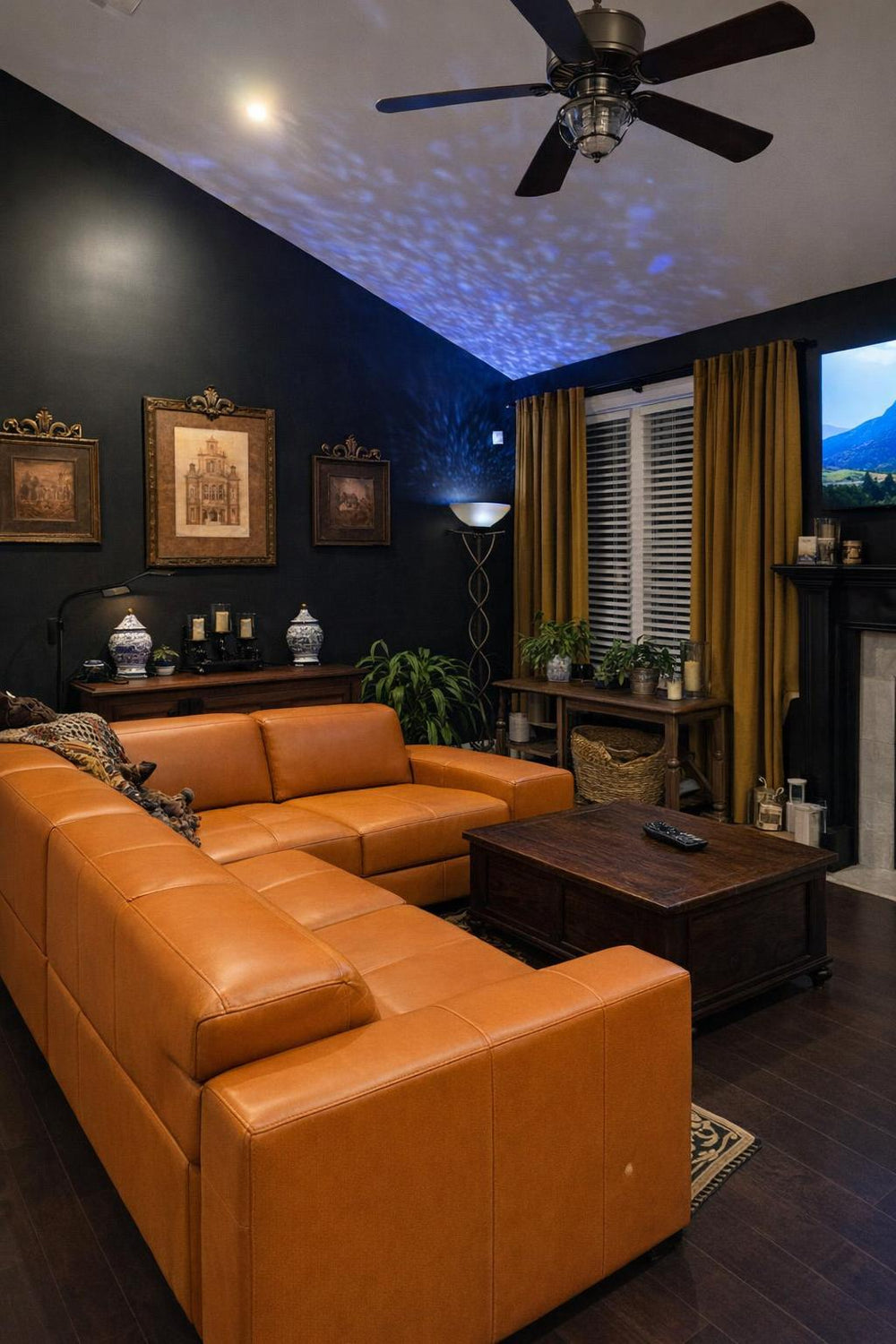 Clara Leather Recliner Sectional Lounge