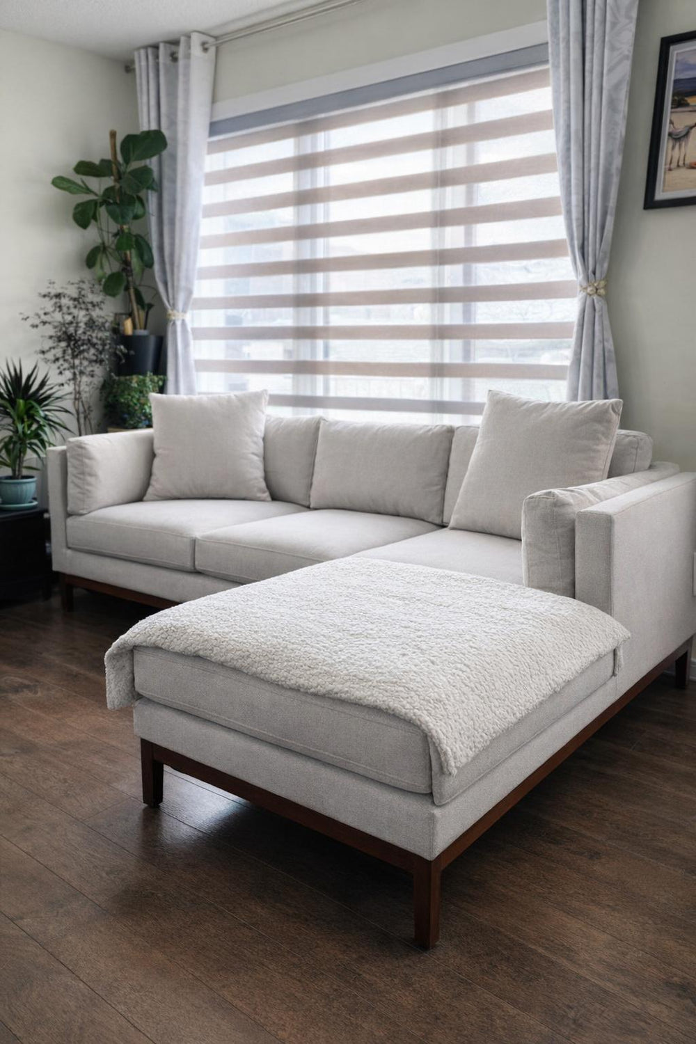 Bergen Fabric Sectional Lounge