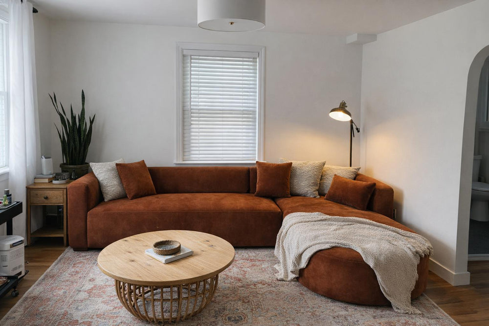 Jordyn Velvet Fabric Lounge