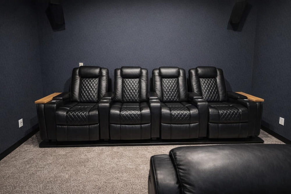 Tuscany Heat & Massage Home Theater Lounge
