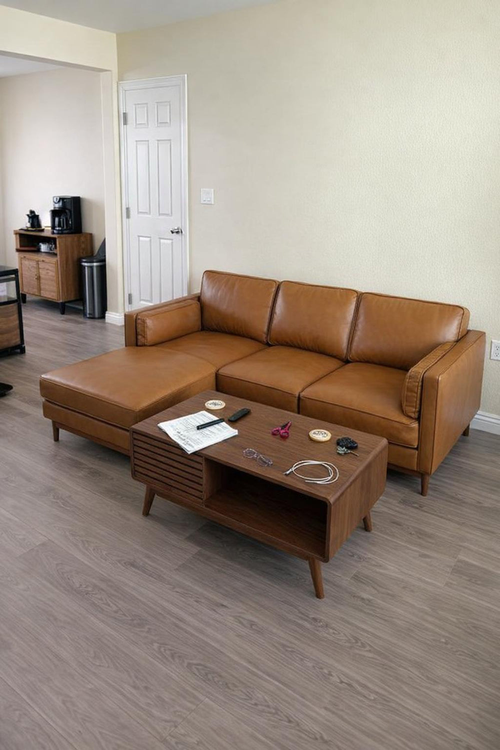 Artisan Leather Sectional Lounge