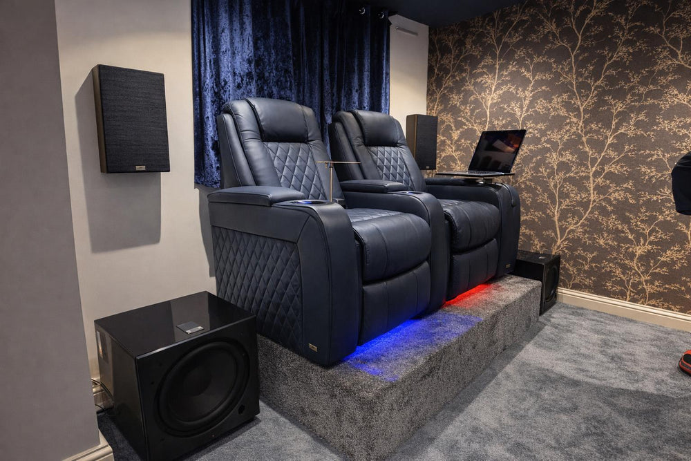 Tuscany Luxury Home Theater Lounge