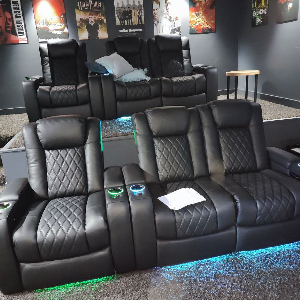 Tuscany Ultimate Heat & Ventilation Home Theater Lounge