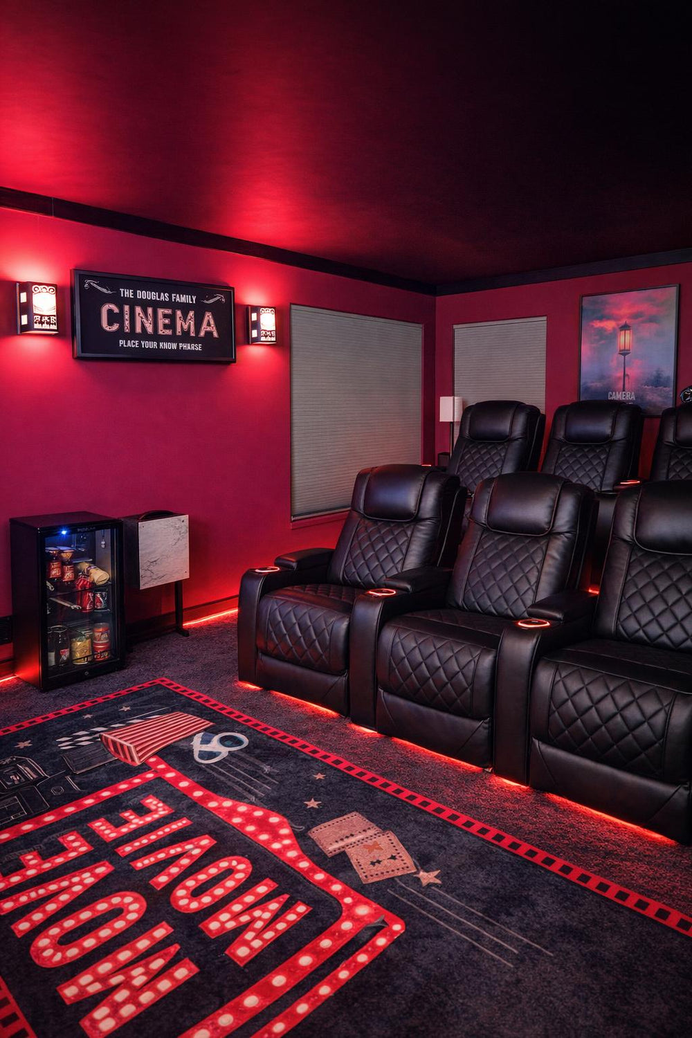 Oslo Luxury Home Theater Lounge