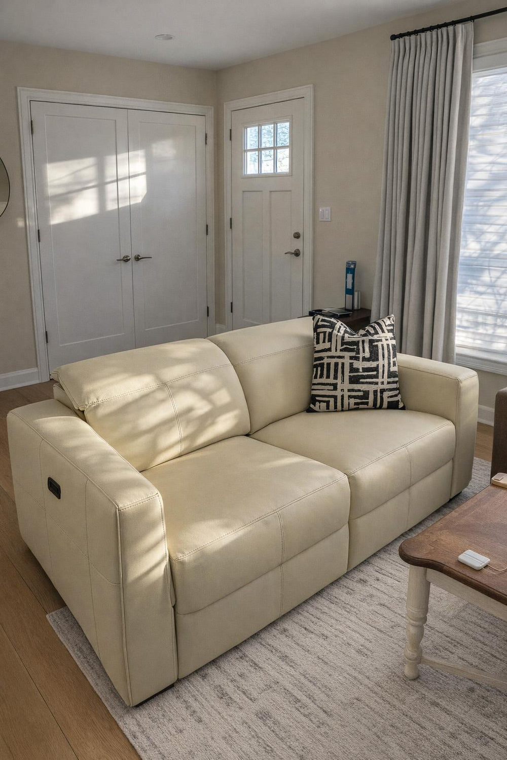 Carmen Leather Dual Recliner Lounge