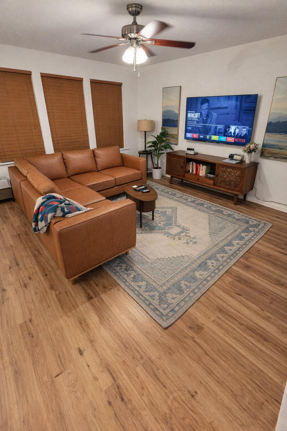 Artisan Leather Corner Sectional Lounge