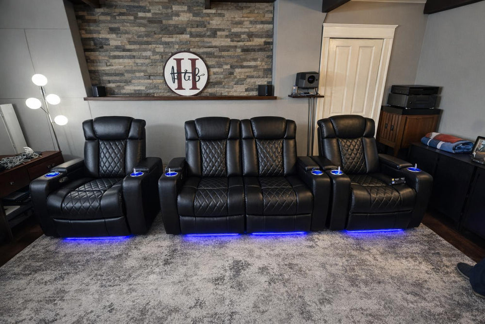 Tuscany Heat & Massage Home Theater Lounge