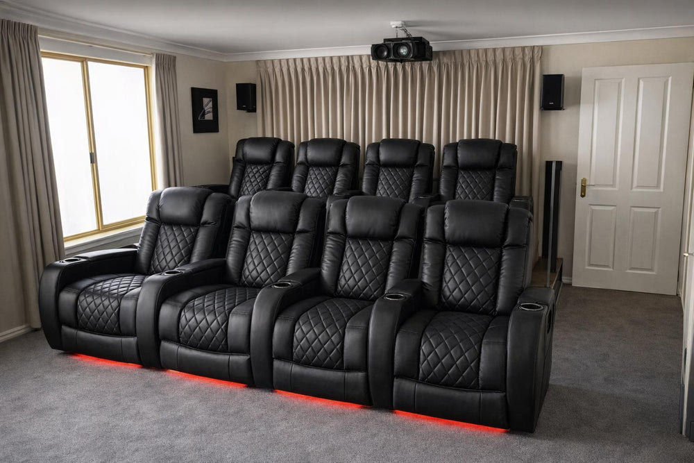 Tuscany Ultimate Heat & Ventilation Home Theater Lounge