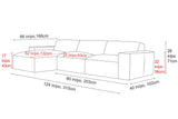 Nathan Leather Modular Sectional Lounge