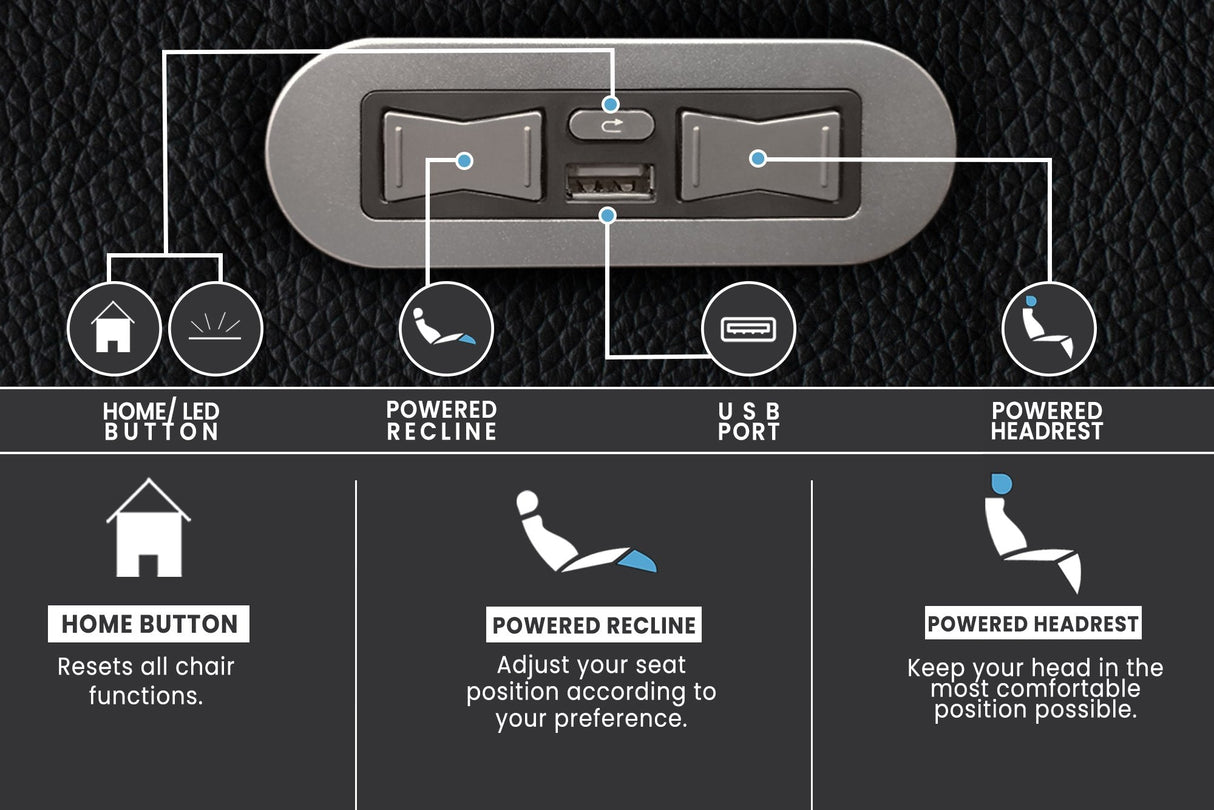 Piacenza Power Headrest