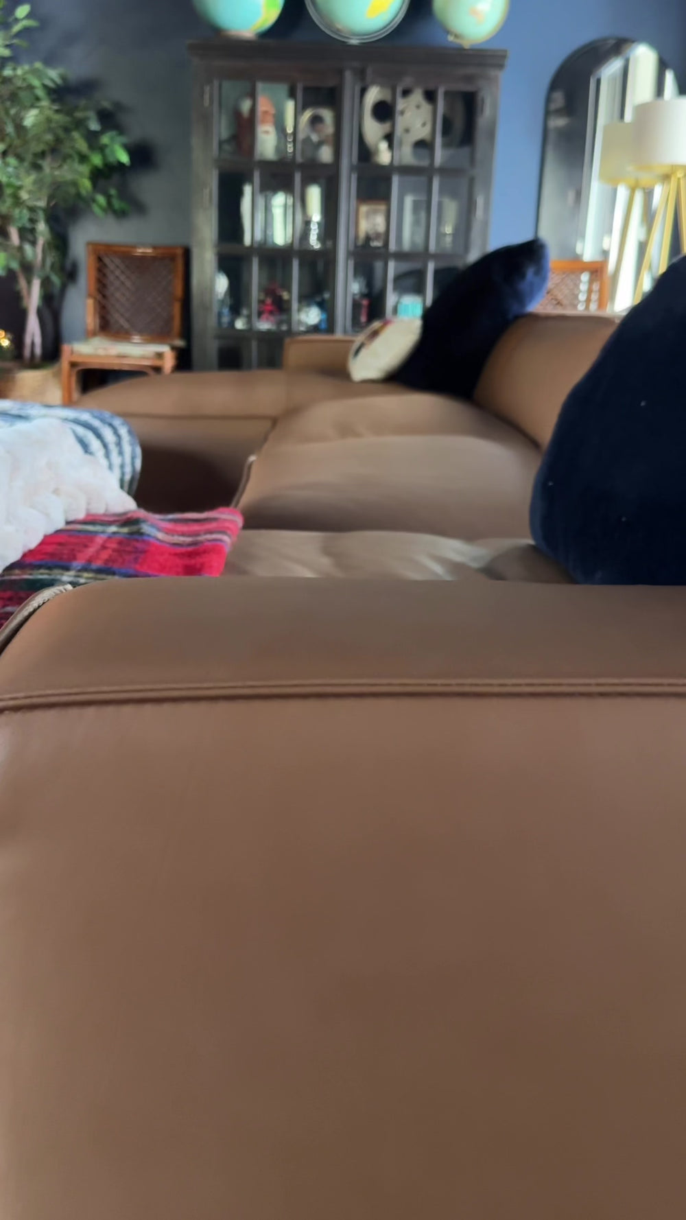 Nathan Leather Modular Lounge