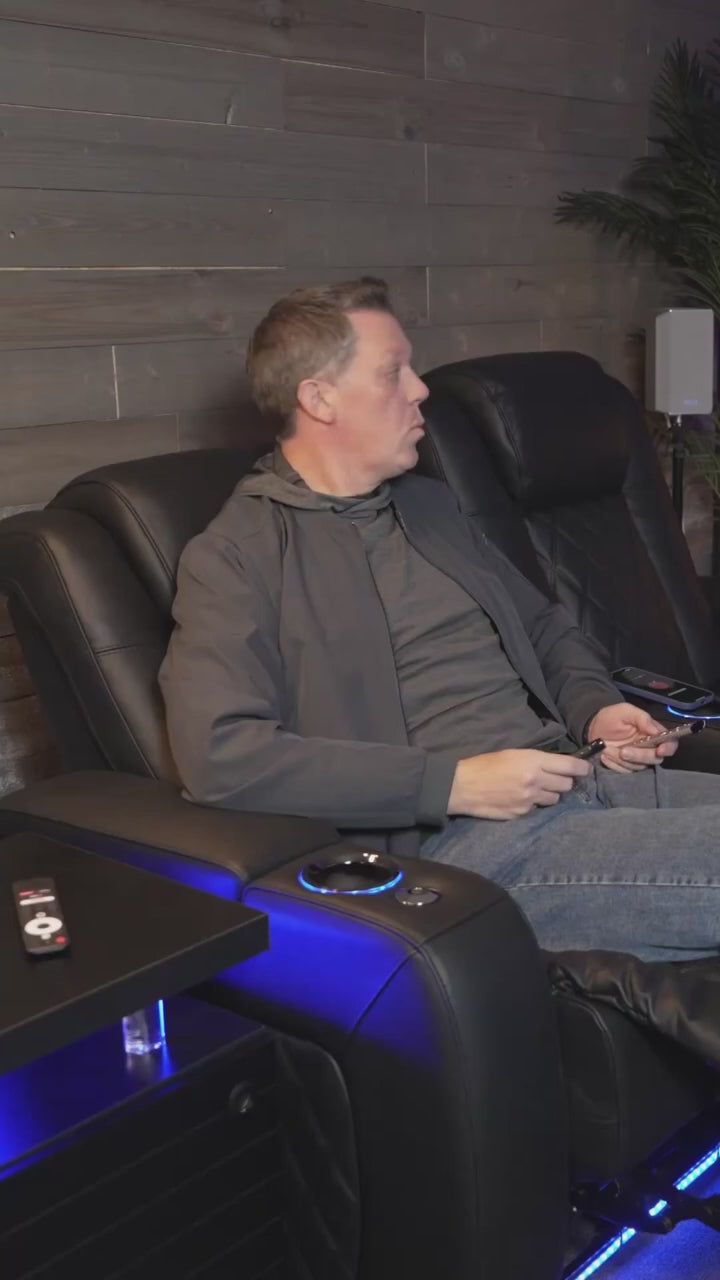 Tuscany Ultimate Heat & Ventilation Home Theater Lounge