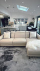 Andria Leather Reclining Sectional Lounge