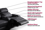 Verona Power Headrest Home Theater Lounge