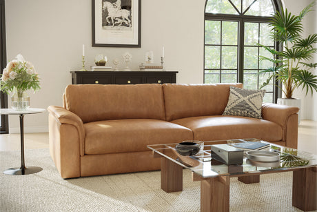 Zaira Leather Lounge