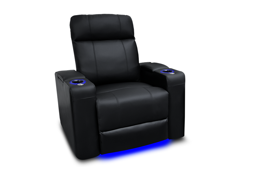 Valencia Piacenza Power Headrest Single Home Theatre Seating